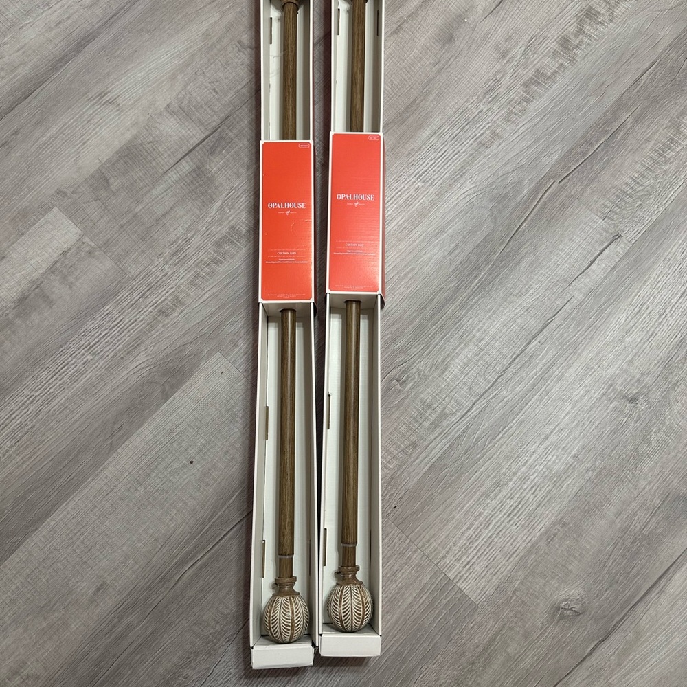 Opalhouse Gold Curtain Rod Set